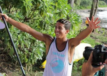 O Kai Lenny Παγκόσμιος Πρωταθλητής του Stand Up World Series