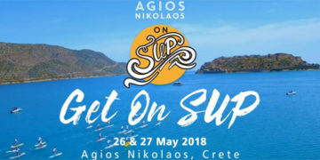 Agios Nikolaos on SUP