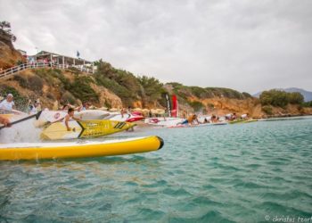 Agios Nikolaos on SUP