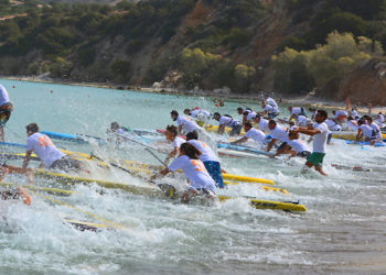 2nd Agios Nikolaos on SUP