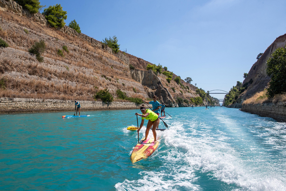 9th Corinth Canal SUP Crossing 2019